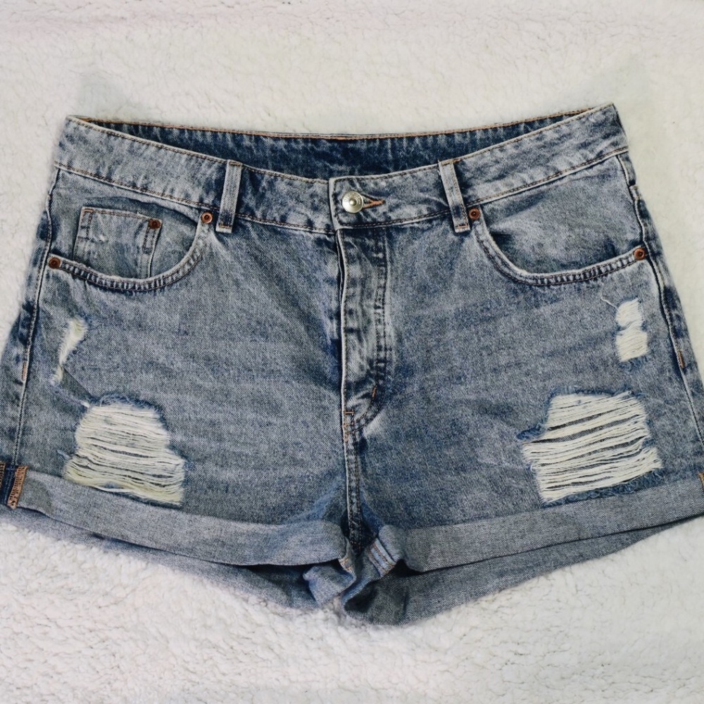 High Waisted Denim Shorts | H&M